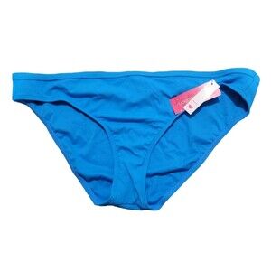 Xhilaration Blue Cheeky Bikini Bottoms Size XL NWT Swim